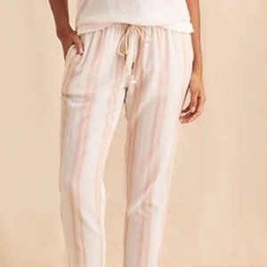 Faherty Topanga Striped Easy Breezy Drawstring Pant - Medium